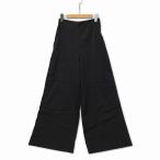 a we efAuie F боковой Zip no- tuck распорка широкий брюки черный 36 (F) женский 