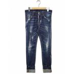 ディースクエアード DSQUARED2 Skinny Dan Jean スキニー ダン USED加工 ロールアップ デニムパンツ 42(XS) INDIGO(インディゴ) メンズ