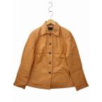 バジーレ BASILE 28 ラムレザー ジャケット 44(XL) ORANGE(オレンジ) 秋冬 レディース