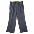  Lanvin LANVIN спорт SPORT тонкий tuck ввод слаксы брюки серый мужской 