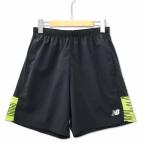  New balance NEW BALANCE рукоятка zo- коллекция 7 дюймовый бег шорты короткий хлеб AMS83281 черный M мужской 