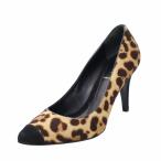 フェンディ FENDI 24.5〜25cm BALLERINACAMOSCIO バレリーナカモシオ レオパード パンプス 38 BEIGE ベージュ 8F3249 レディース