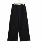 未使用品 ユニクロ UNIQLO スウェットワイドパンツ M BLACK ブラック 341-485453 メンズ