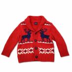  baby Gap BABY GAP шаль цвет nordic хлопок вязаный кардиган 18-24 красный Kids 