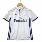  Adidas adidas Real mado Lead копия форма рубашка-поло Junior 140 crystal белый Kids 