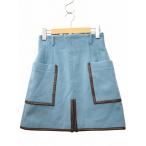 フレイアイディー FRAY I.D pierre cardin × FRAY I.D コラボ パイピング ミニスカート 0(S) BLUE(ブルー) 秋冬 レディース