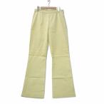  стойка tso-li стойка zo-liSTIZZOLI сделано в Италии стрейч колодка cut длинные брюки pale yellow 46 ( примерно LL) женский 