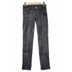 Lead Thai большой рисунок общий рисунок обтягивающий брюки L BLACK/GRAY( черный / серый ) женский 