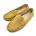 modello замша Loafer 23.5 желтый женский 