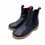BONTON искусственная кожа со вставкой из резинки короткие сапоги 33(21cm соответствует ) темно-синий Kids 