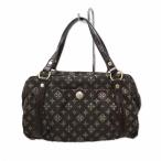 Russet RUSSET монограмма нейлон Jaguar do застежка-молния сумка "Boston bag" большая сумка темно-коричневый женский 