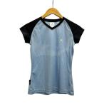  Adidas adidas футболка короткий рукав V шея Logo принт E97085 M синий голубой чёрный черный Kids 