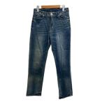 nau шкаф NAUW CLOSET Denim ji- хлеб джинсы стрейч одноцветный 67-93 синий голубой женский 