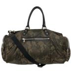 ba икра mby cram Boston задний сумка на плечо 2WAY стеганое полотно камуфляж -ju рисунок камуфляж чай Brown хаки чёрный черный мужской 