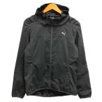  Puma PUMA Parker Zip выше gya The - one отметка Logo подкладка сетка длинный рукав S чёрный черный женский 