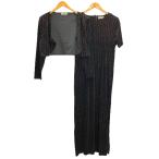 FENNEL One-piece кардиган комплект брошь есть ламе велюр style длинный длина чёрный черный женский 