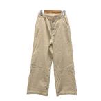  Uniqlo UNIQLO брюки вельвет широкий брюки одноцветный M белый "теплый" белый женский 