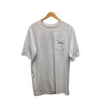 パタゴニア Patagonia Tシャツ 半袖 クルーネック バックロゴ 登山 アウトドア L パステルブルー メンズ