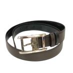 カルティエ Cartier ベルト タンクベルト リバーシブル レザー シルバー金具 茶 ブラウン 黒 ブラック メンズ