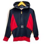  стандартный four The чихуахуа Standard For The CHIHUAHUA джерси футболка половина Zip линия длинный рукав P темно-синий красный мужской 