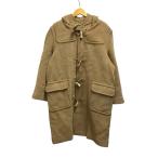 モンゴメリー MONTGOMERY ダッフルコート 長袖 無地 40 茶 ブラウン メンズ