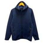 ユニクロ UNIQLO ジャンパー ブルゾン パーカー 無地 長袖 L 紺 ネイビー メンズ