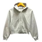  american Hori kAmerican Horic Parker f-ti Zip выше ламе длинный рукав M silver gray женский 