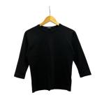 ユニクロ UNIQLO オールドユニクロ カットソー 長袖 クルーネック 無地 コットン 2401-402 L 黒 ブラック レディース