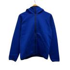  Uniqlo UNIQLO Ultra стрейч тренировочный полный Zip Parker длинный рукав одноцветный капот 341-139131 M синий голубой чёрный черный мужской 