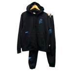  Nike NIKE выставить Parker f-ti брюки тренировочный Logo вышивка обратная сторона ворсистый M чёрный черный мужской 