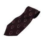 joru geo Armani GIORGIO ARMANI галстук широкий галстук общий рисунок чай Brown красный красный белый белый многоцветный мужской 