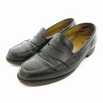  Reagal REGAL монета Loafer обувь обувь кожа морщина кожа 25cm чёрный черный #GY99 /TZ мужской 