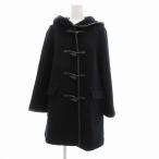 B&amp;Y United Arrows BEAUTY&amp;YOUTH красота &amp; Youth melt n капот средний полупальто "даффл коут" шерсть кривошип M темно-синий /JS