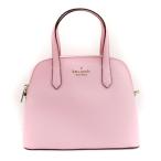 ケイトスペード KATE SPADE 良品 2WAY ショルダーバッグ ハンド ドーム サッチェル レザー ピンク レディース