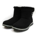  North Date North Date боты Short шиповки боа KH7020 чёрный черный 25.0cm женский 