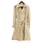 バーバリー BURBERRY トレンチ コート ロング ベルト メッシュインナー イタリア製 ライトベージュ アウター ■GY99 ☆AA★ メンズ