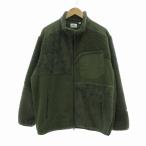 ユニクロ UNIQLO Engineered Garments 美品 コンビネーションフリースジャケット ボア パッチワーク アウトドア ミリタリー XL