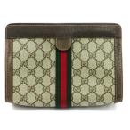  Gucci GUCCI Old клатч Second GG рисунок Sherry линия Италия производства 89*01*001 светло-коричневый тон оттенок коричневого женский 