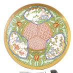  Arita . Imari . гора произведение орнамент тарелка большая тарелка золотая краска цветочный принт 40cm многоцветный Gold цвет прочее 