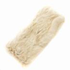  As Know As dubazas know as de base шарф снуд защита горла "neck warmer" мех кролика бежевый /FT #GY99 женский 