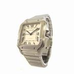 カルティエ Cartier ANTOS DE CARTIER サントス・ドゥ・カルティエ MM ミディアム 腕時計 自動巻き CRWSSA0010 SS シルバーカラー ☆AA★