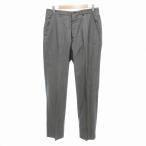  Armani koretsio-niARMANI COLLEZIONI брюки слаксы распорка Silhouette центральный Press 48 серый /JS мужской 
