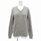 ユニクロ UNIQLO ニット セーター 長袖 カシミヤ S グレー /JS メンズ レディース