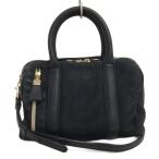 シーバイクロエ SEE BY CHLOE ミニ ボストンバッグ ショルダー 2way 紺 ネイビー系 ■GY99 レディース