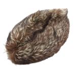 OSFUR muffler пелерина серебристая лиса мех чай Brown /JS #GY99 женский 