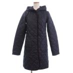  Lavenham LAVENHAM стеганое пальто длинный капот с хлопком фиолетовый лиловый 8 34 S ранг #ECT женский 