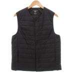 ユニクロ UNIQLO パフテックベスト 中綿 ナイロン L 紺 ネイビー 311-449628 /GV メンズ