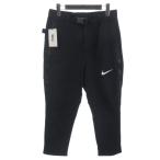 未使用品 ナイキ NIKE × Sacai サカイ 20AW タグ付き NRG FLEECE PANT フリースパンツ CZ4698 黒 ブラック S メンズ