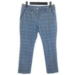  Callaway CALLAWAY укороченные брюки распорка цветочный принт Golf одежда синий оттенок голубого M #ECT женский 