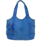 ショッピングkipling キプリング KIPLING ショルダー トートバッグ チャーム付き 青 ブルー系 ■ECT レディース
